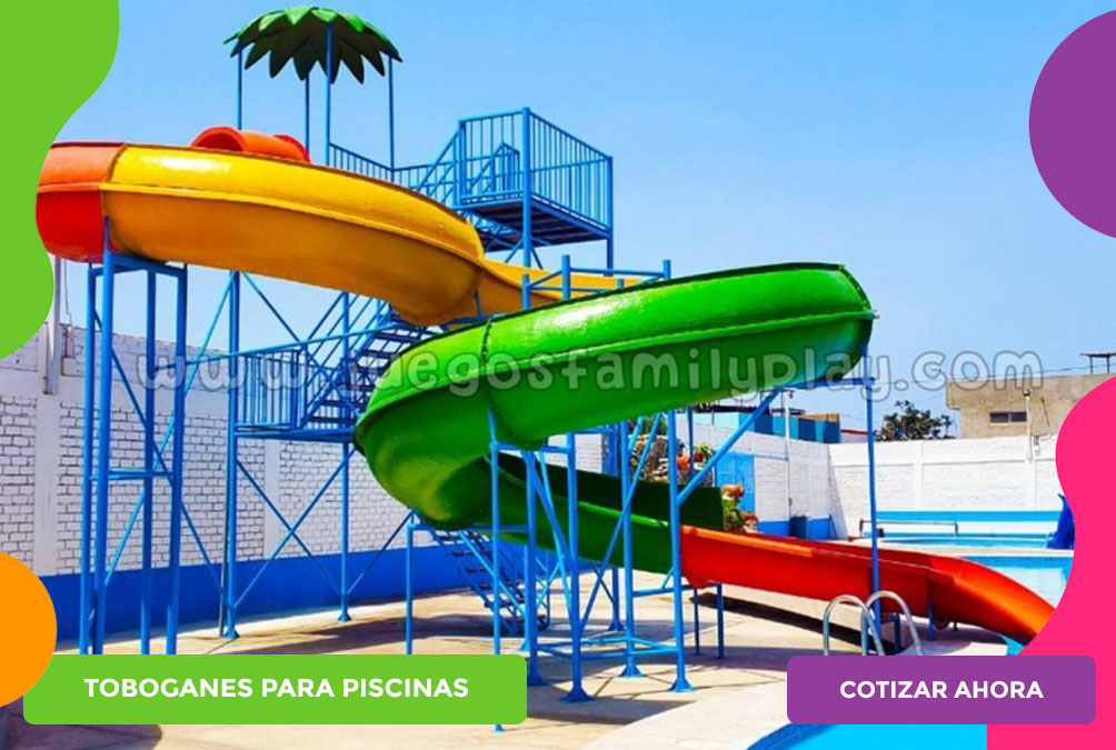 toboganes para piscinas