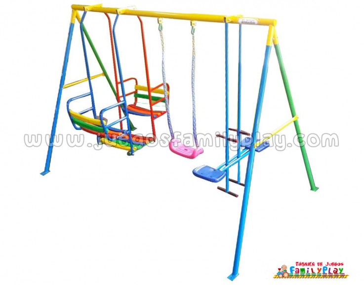 COLUMPIO TRIPLE MIXTO Juegos Recreativos Family Play