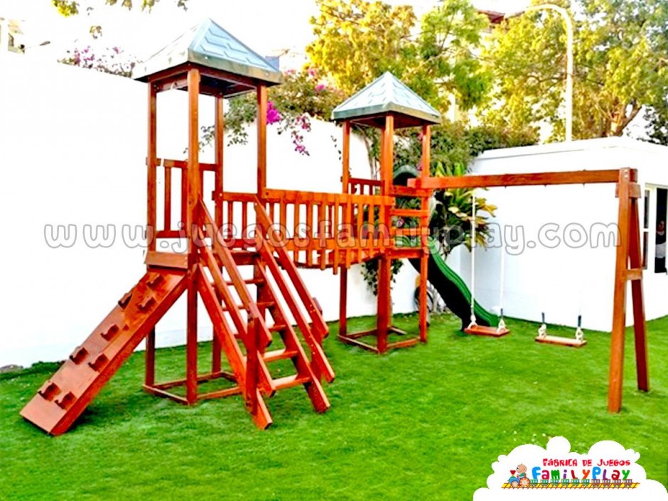 JUEGO PARA PARQUE MODELO JARDIN Juegos Recreativos Family Play