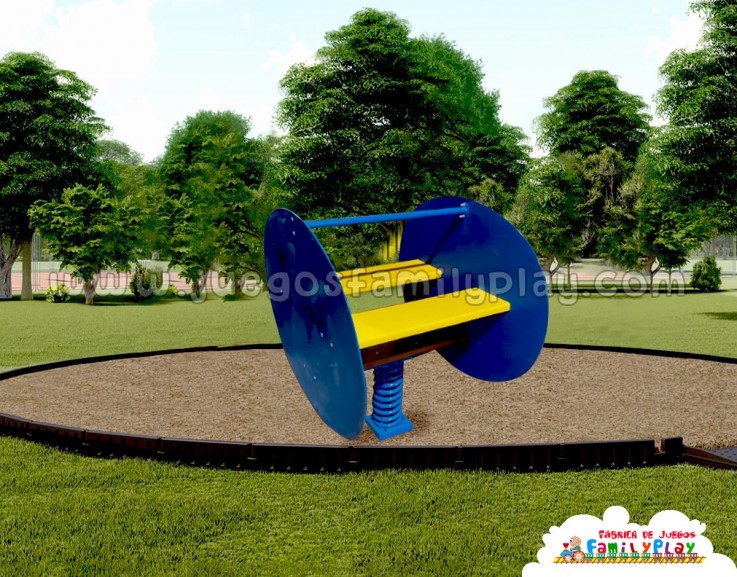 juego de resorte mundo Juegos Recreativos Family Play