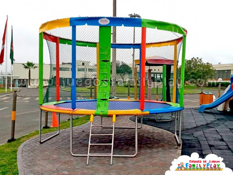 Motear Cúal Matrona saltarin de 4mts de diametro - Juegos Recreativos Family Play