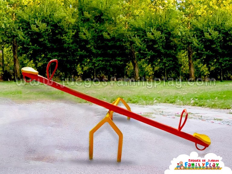 Sube y baja de madera para niños outlet