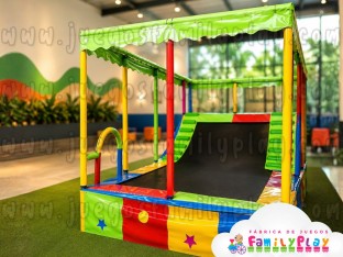 RESBALON TRAMPOLIN 5m x 3m x 2.80m