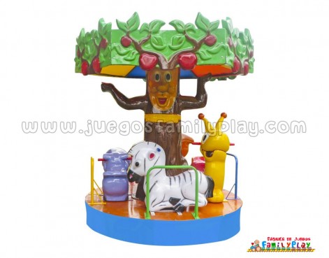 carrusel infantil para niños arbolito