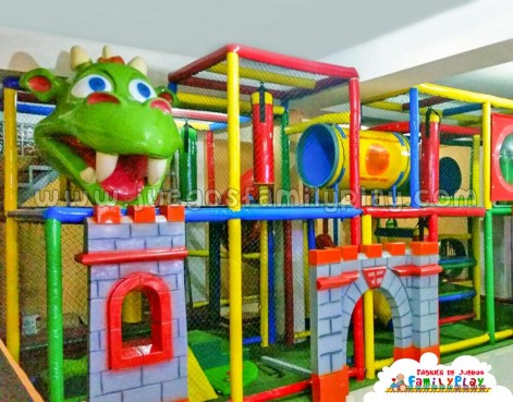 Playground Laberinto Juegos para Pollerias Leña y Carbon Chosica